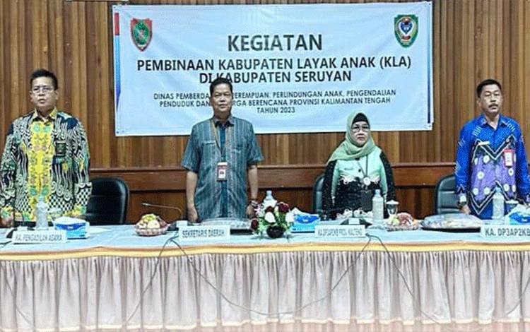 Seruyan Persiapkan Diri Menuju Kabupaten Layak Anak