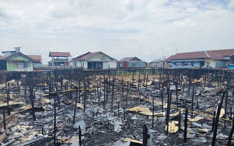 Pemko Palangka Raya Pantau Kesehatan Pengungsi Korban Kebakaran