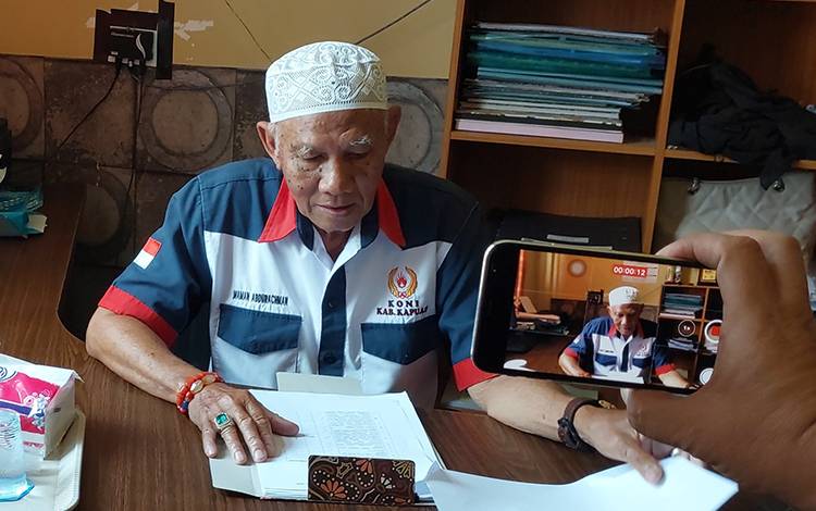 Baru 1 Pendaftar dari 5 Orang Mengambil Formulir Pendaftaran Bakal Calon Ketua Umum KONI Kapuas