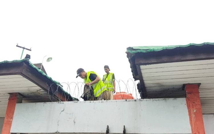 Rutan Kapuas Perbarui Penerangan Antisipasi Gangguan Keamanan dan Ketertiban