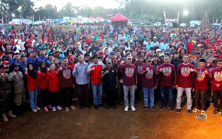 Diikuti 600 Peserta, Kemah ELY Murung Raya Semarak