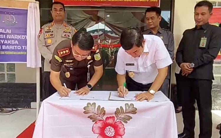 Bupati Barito Timur Resmikan Balai Rehabilitasi NAPZA Adhyaksa