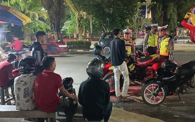 Satlantas Polres Kotim Terus Berupaya Tindak Tegas Aksi Balap Liar