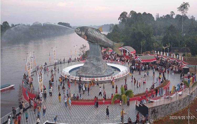 Taman Sapan Ikon Baru di Puruk Cahu