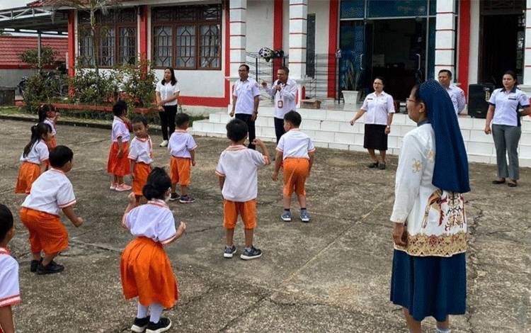 Dispursip Murung Raya Terima Kunjungan TK Presiden