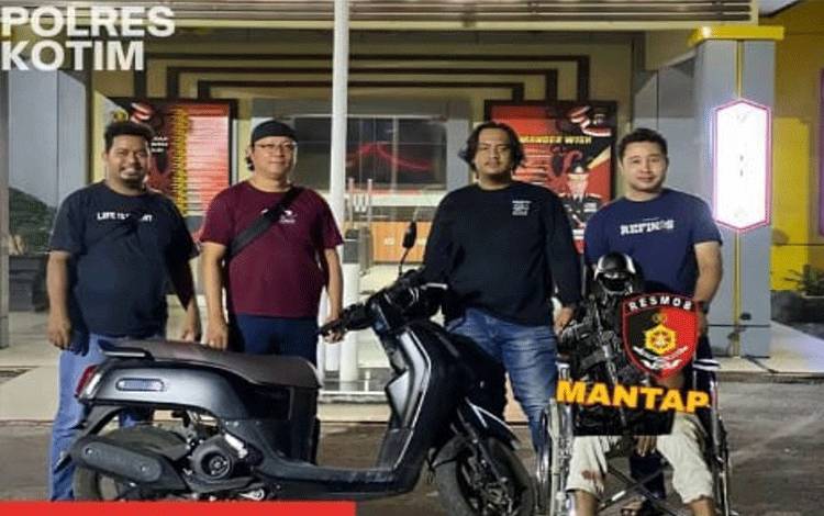 Dinaikkan Kursi Roda, Jambret Meresahkan Warga Sampit Akhirnya Ditangkap
