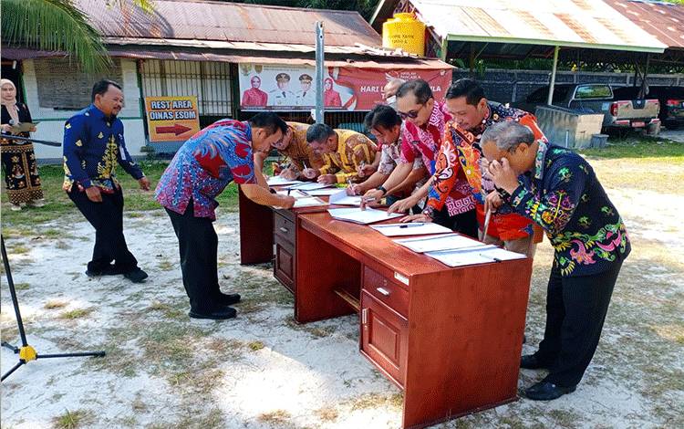 ASN Dinas ESDM Kalteng Komitmen Netral dalam Pemilu 2024