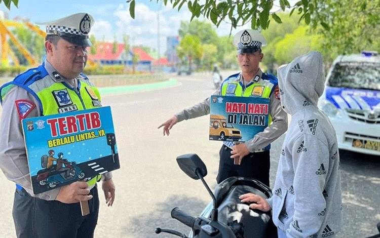 Tekan Pelanggaran Lalu Lintas, ini yang Dilakukan Satlantas Polres Kapuas