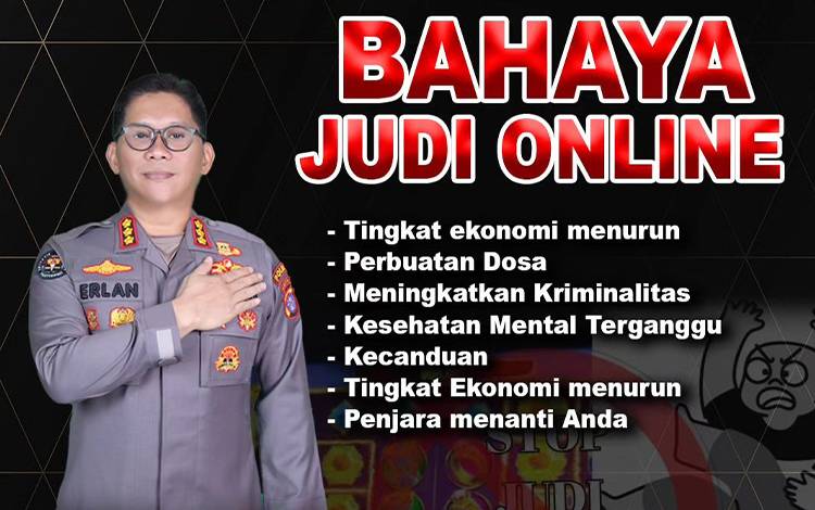Kabid Humas Polda Kalteng Ingatkan Bahayanya Judi Online