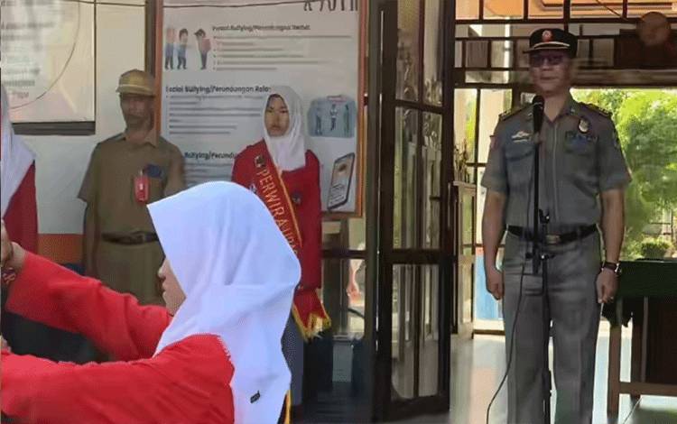 Satpol PP Kapuas kembali Sosialisasi Pencegahan Kenakalan Remaja di Sekolah