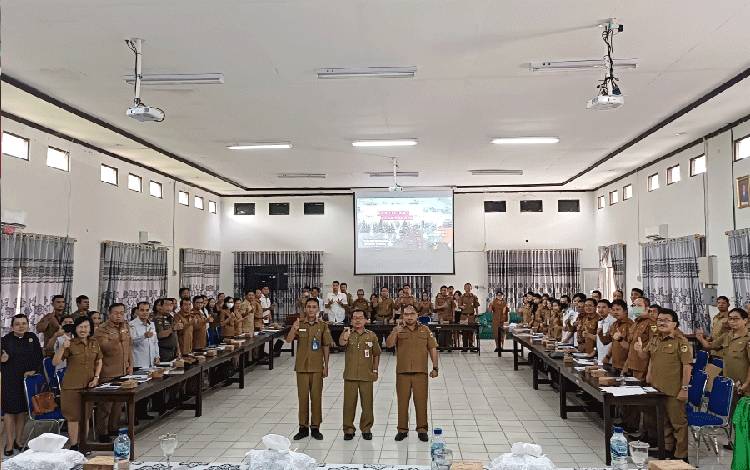 Pemkab Gunung Mas Gelar Pelatihan Tanda Tangan Elekronik