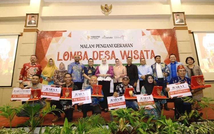 Desa Sanggu Menangkan Lomba Desa Wisata Tingkat Kalteng