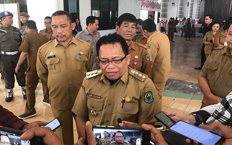 Hari Pertama Ngantor, Pj Bupati Kapuas Sampaikan Prioritas Pelaksanaan Tugas