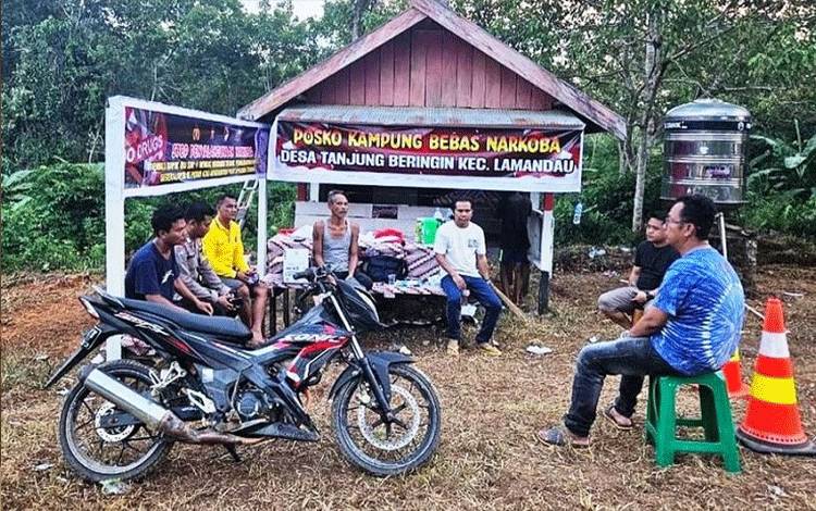 Polres Lamandau Canangkan Kampung Bebas Narkoba