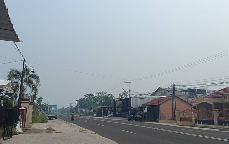 Kabut Asap, Dewan Minta BPBD Palangka Raya Segera Bagikan Masker