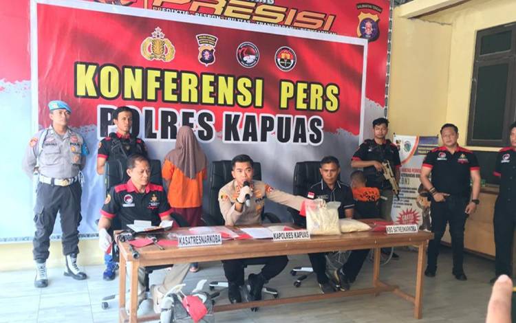 Polres Kapuas Ungkap 2 Kasus Tindak Pidana Narkotika