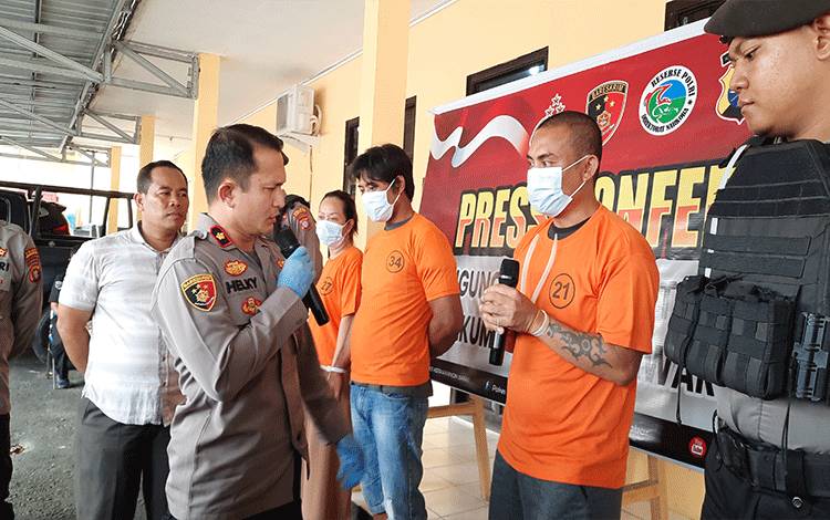 Provokator Penjarah Buah Sawit Perusahaan Ditangkap Polres Kobar