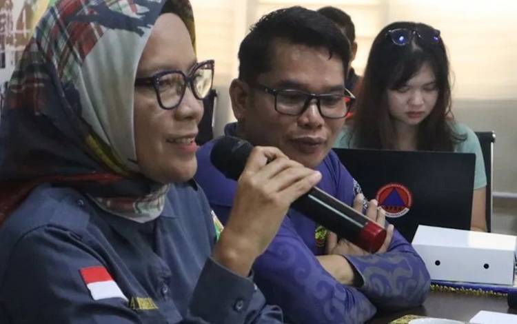 BPBD Palangka Raya Lakukan Koordinasi Sikapi Kabut Asap