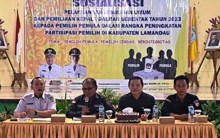 Pemuda di Lamandau Diajak Proaktif dalam Pemilu 2024  ?