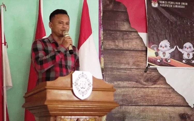 KPU Lamandau Gencarkan Sosialisasi ke Pemilih Pemula