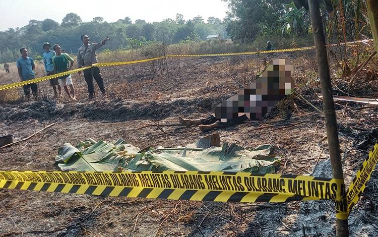 Ini Dugaan Penyebab Pria Ditemukan Meninggal di Persawahan Danau Binjai Barito Timur