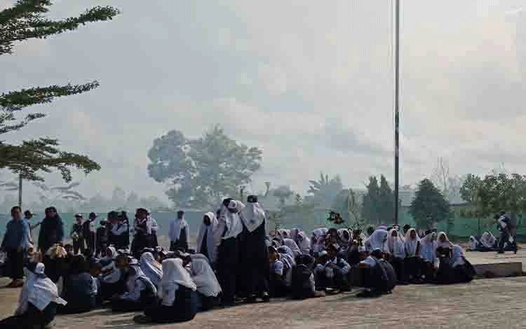 Disdik Kotim Kembali Sesuaikan Jam Belajar Saat Kabut Asap