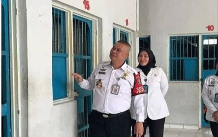 Kakanwil Kumham Kalteng Lakukan Monev pada Lapas Perempuan Palangka Raya