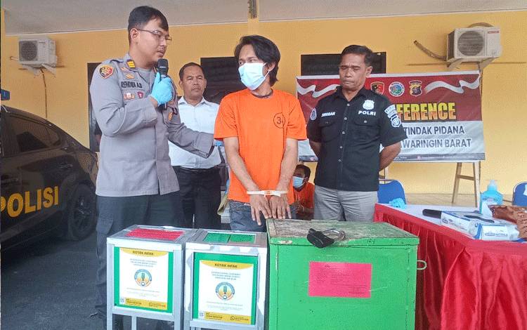 Selama Setahun, Pemuda Asal Demak Ini Berhasil Gasak 32 Kotak Amal di Kobar