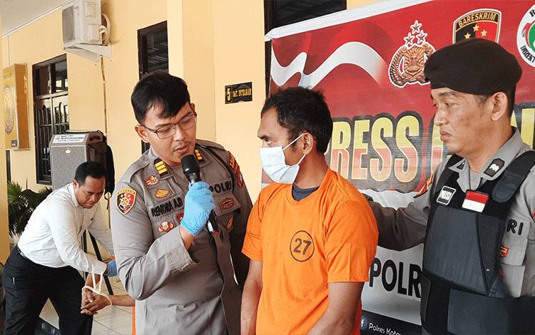 Buka Lahan Dengan Dibakar, Pria di Kumai Ditangkap Polisi