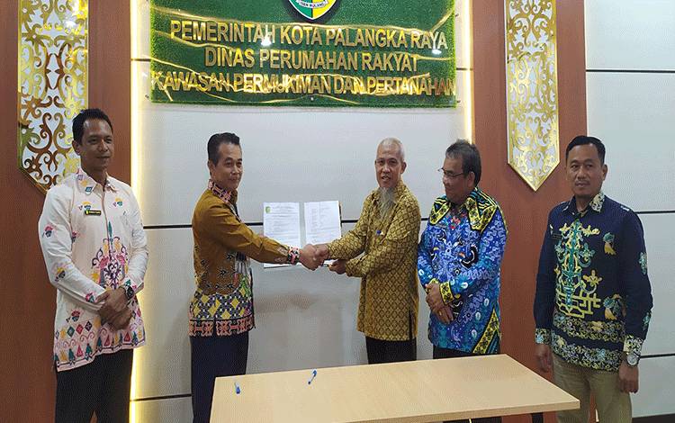 Pucuk Pimpinan Disperkimtan Palangka Raya Berganti
