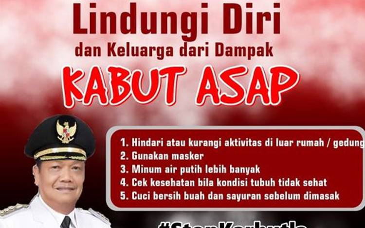 Antisipasi Dampak Kabut Asap, Pj Bupati Seruyan Imbau Kurangi Aktivitas di Luar Rumah