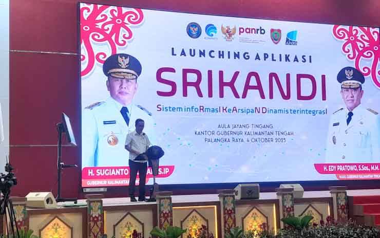 Launcing Aplikasi SRIKANDI Sebagai Dukungan Kebijakan Presiden