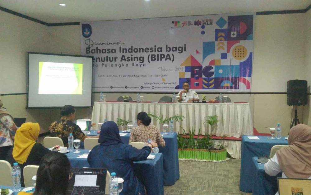 Balai Bahasa Kalteng Gelar Diseminasi Bahasa Indonesia bagi Penutur Asing