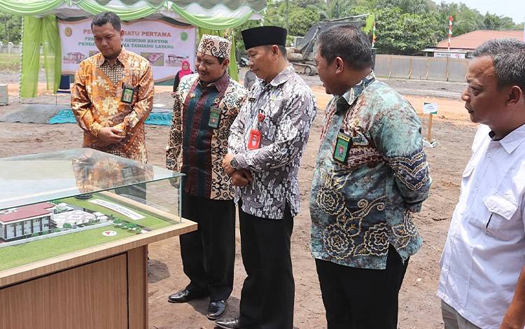 Pembangunan Gedung Pengadilan Agama Tamiang Layang Dimulai