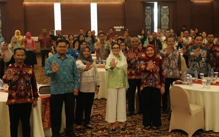 Ketua TP-PKK Kalteng Ingatkan Perlunya Keterlibatan Lintas Sektoral Bentuk Pokjal Posyandu