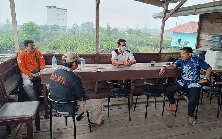 BPBD Palangka Raya Koordinasi dengan PGK soal Penempatan Pos Lapangan Karhutla