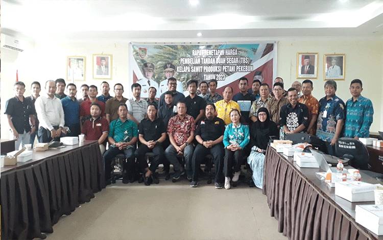 Harga CPO Kalteng Turun