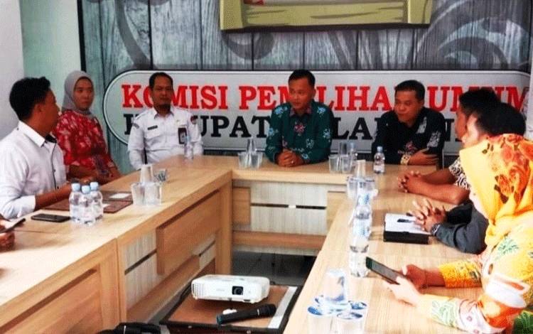 KPU Lamandau Gelar Rakor Soal Kampanye dan Penel Pehitungan Suara