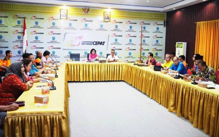 Kolaborasi Penanganan Karhutla di Kabupaten Lamandau