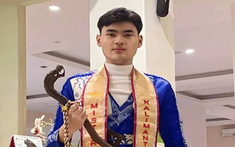 Evan Setiadi Juara Mister Cultural Kalteng Tahun 2023