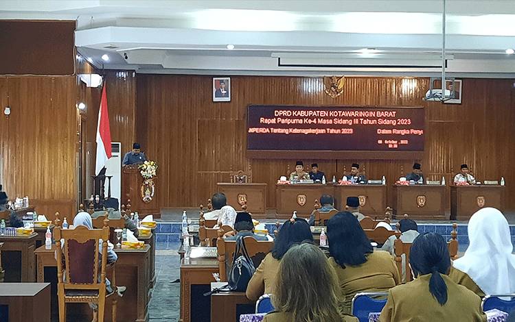 Enam Fraksi DPRD Kobar Sepakati Dua Buah Ranperda ini untuk Dibahas