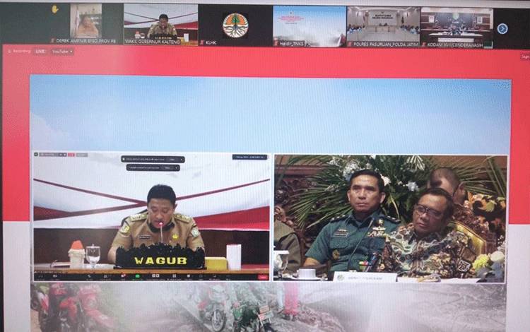 Pemprov Kalteng Terus Upayakan Penanggulangan Karhutla