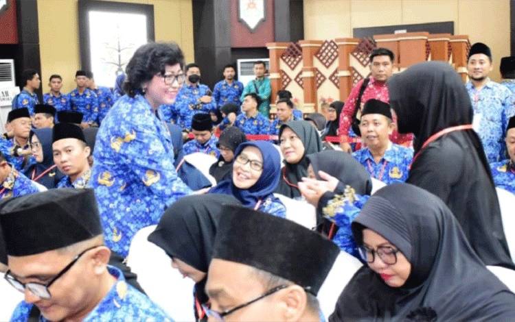 Pj Bupati Lamandau Hadiri Pembukaan MTQ Korpri VII
