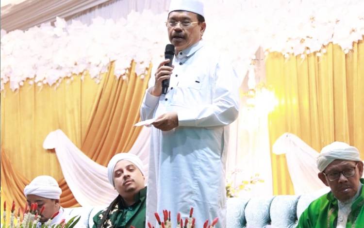 Sekda Kalteng Peringati Maulid Nabi Muhammad Bersama Majelis Riyadhul Jannah