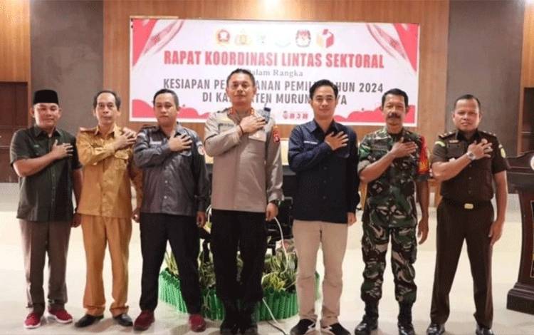 Persiapan Pemilu 2024 Forkopimda Murung Raya Rakor Lintas Sektoral