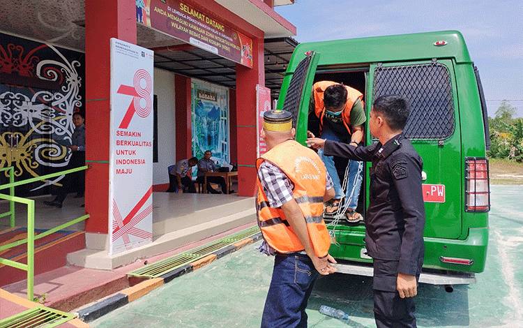 Lapas Sukamara Terima Pindahan 5 Warga Binaan dari Lapas Sampit?