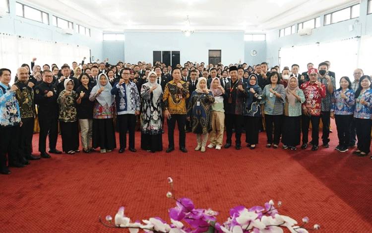Satu Peserta Tak Lulus Pelatihan Kepemimpinan Pengawas BPSDM Kalteng