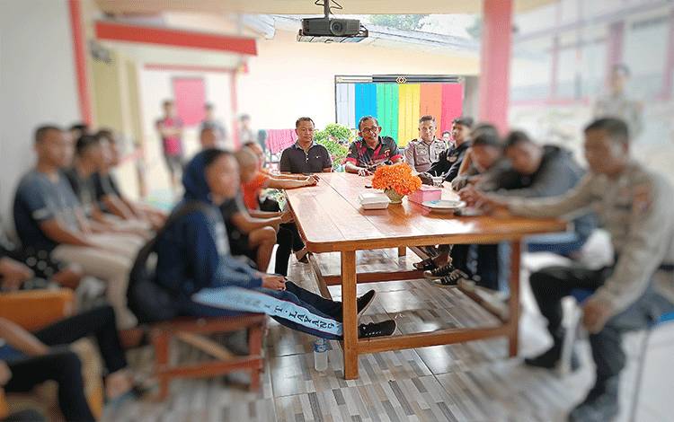 Polsek Dusun Timur Damaikan Siswa Terlibat Tawuran