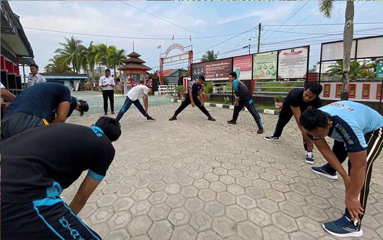 Rutan Kapuas Lakukan Pembinaan Fisik Mental dan Disiplin Bagi Pegawai?