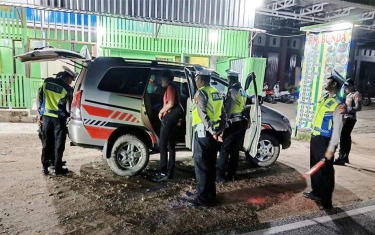 Polres Lamandau Gelar Razia Antisipasi Gangguan Kamtibmas